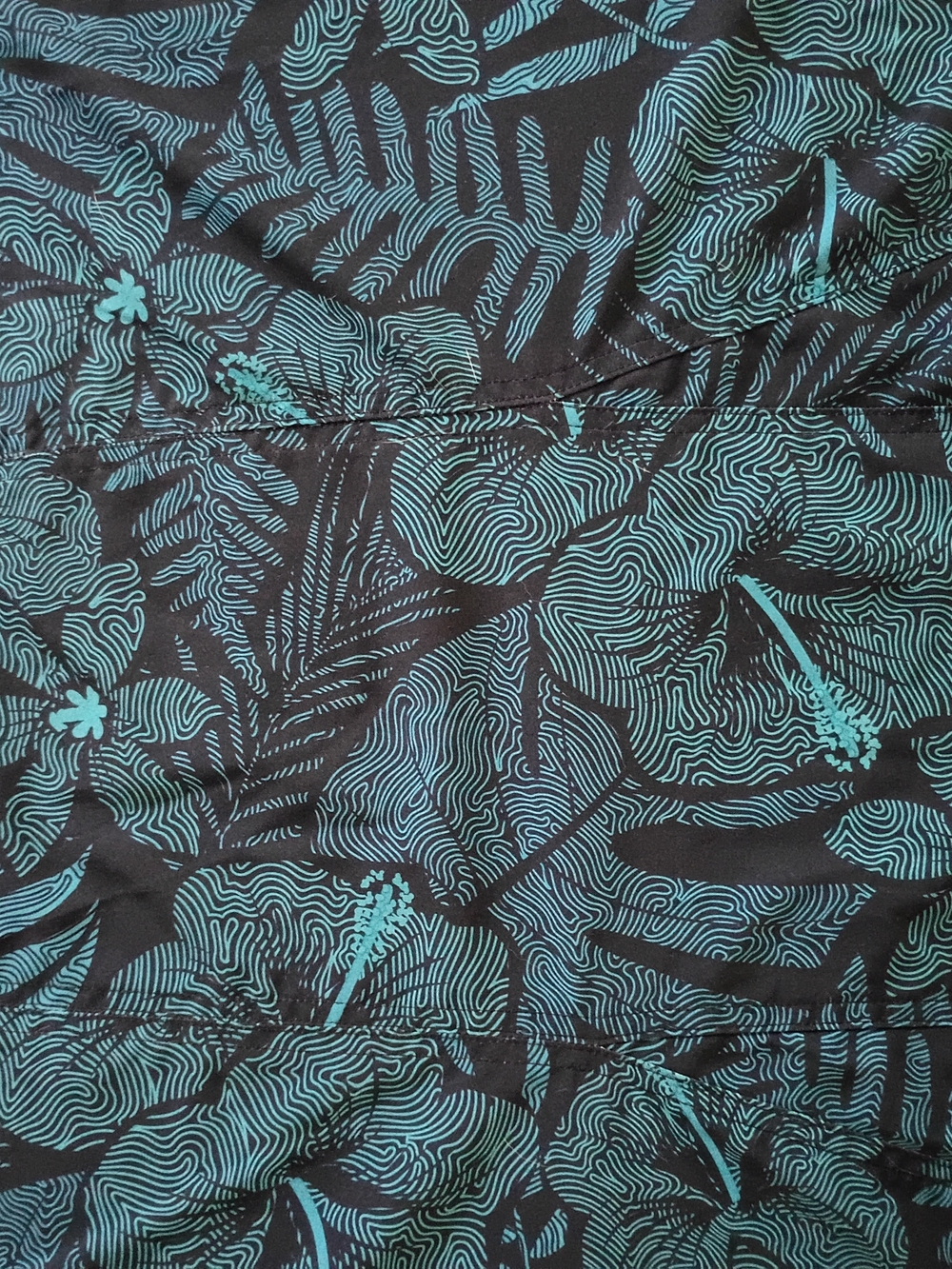 Ripskirt Hawaii "Maui Moonlight" Wrap Med-Length Size S - Picture 4 of 5